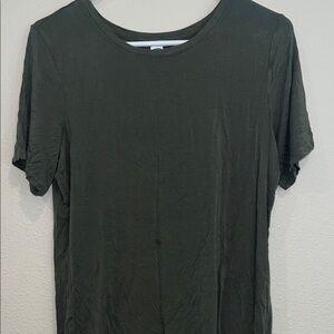 Old Navy Dark Green Short Sleeve Tee